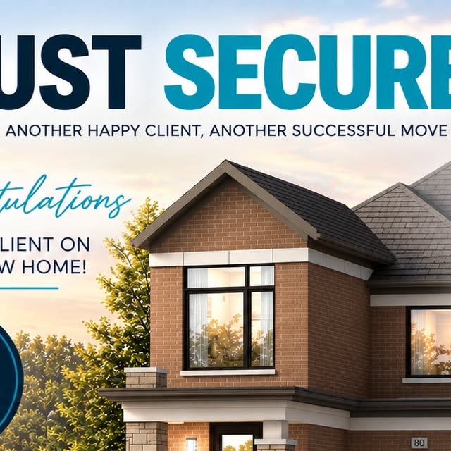 Always Possible Homes Instagram announcement of a secured home in Binbrook